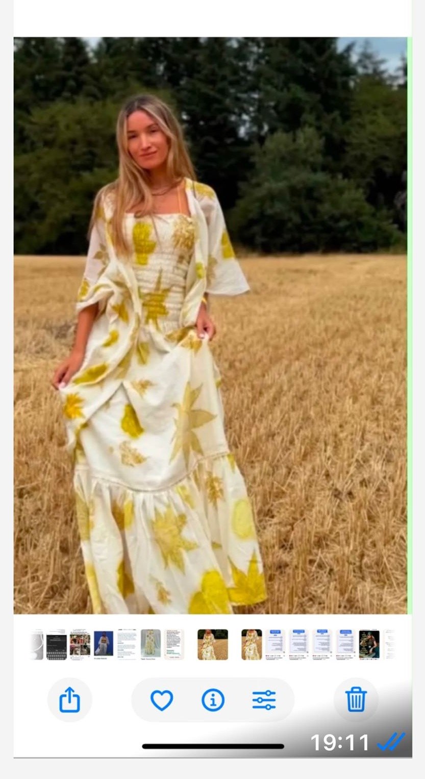 Yamuna Dress & Long Poncho Set