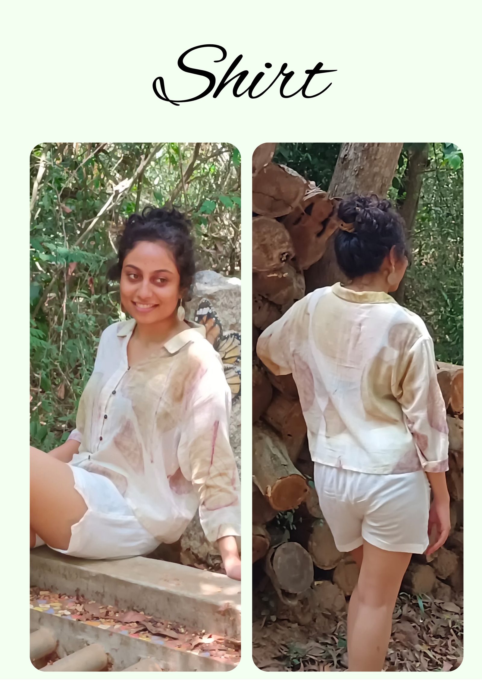 Folhas Botanical Eco Shirt (Style 2)