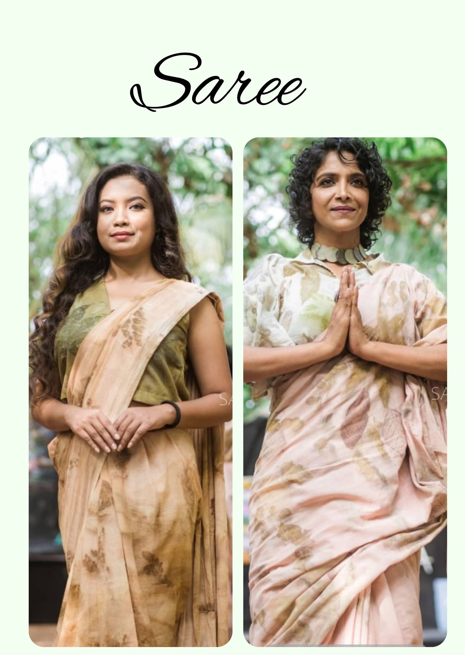Folhas Botanical Eco Saree